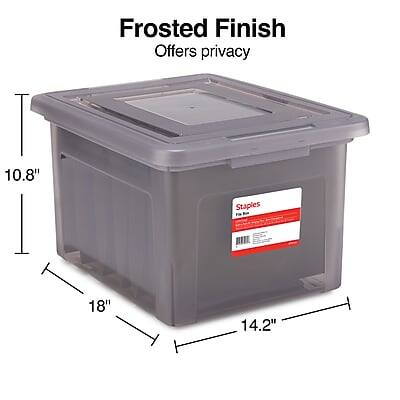 Frosted Finish  
Offers privacy  

10.8"  
18"  
14.2"
