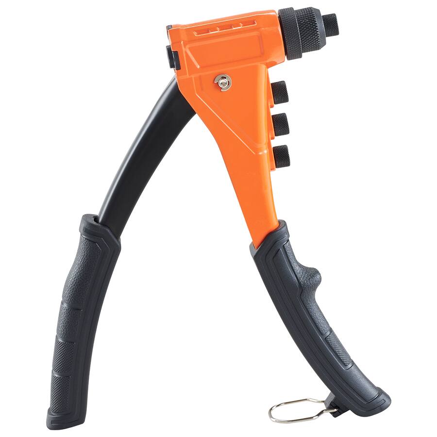 Pop Rivetor VEVOR Pop Rivet Gun Kit, with 200 Blind Rivets, Heavy Duty Single Hand ...