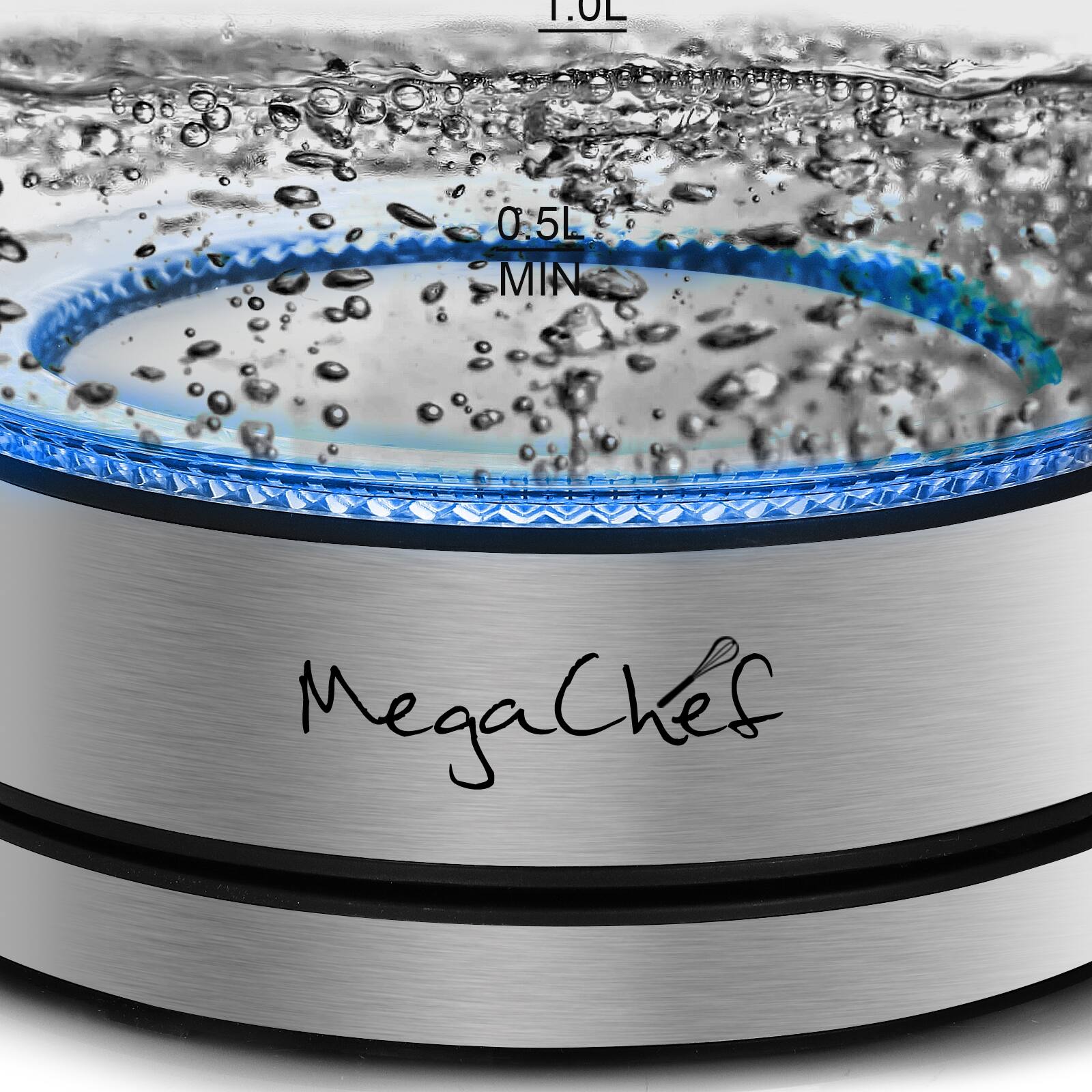 1.0L 0.5L MIN MegaChef