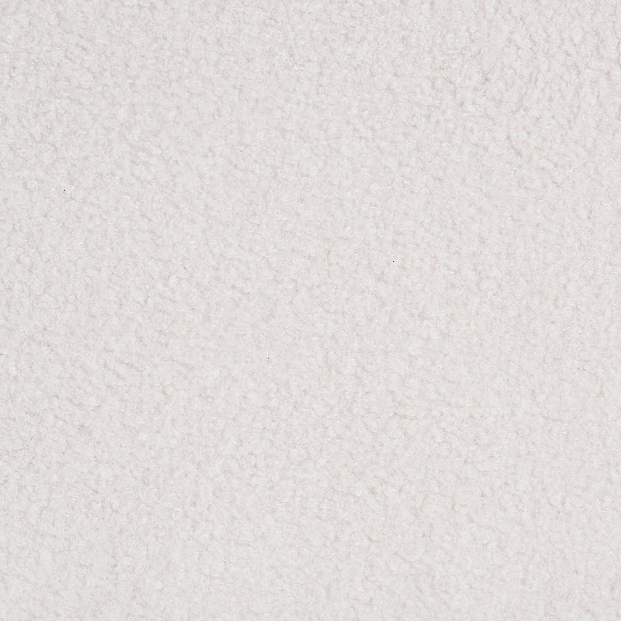 Back. Baxton Studio - Isaiah Modern and Contemporary Boucle Upholstered Ottoman - Ivory.