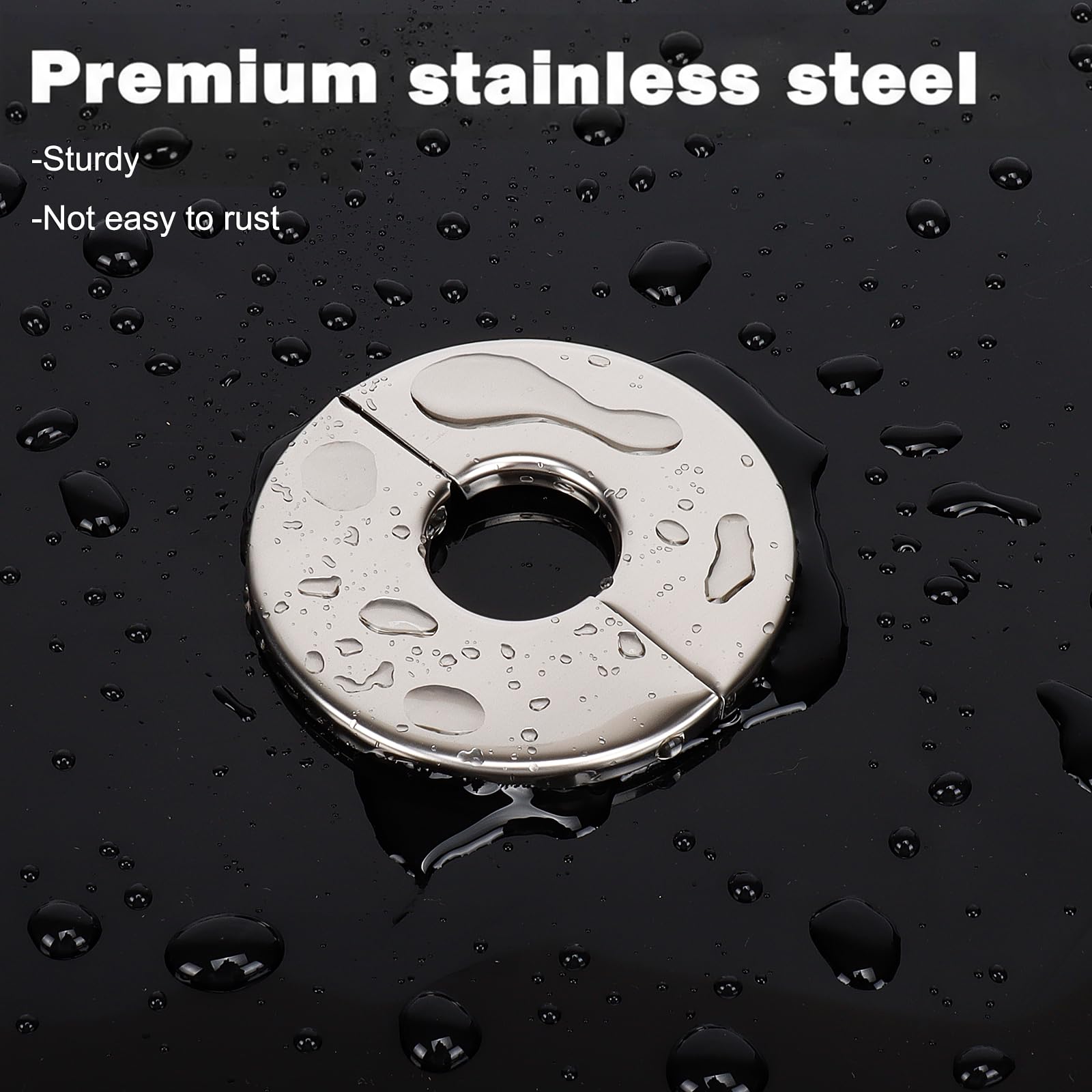 Premium stainless steel  
- Sturdy  
- Not easy to rust