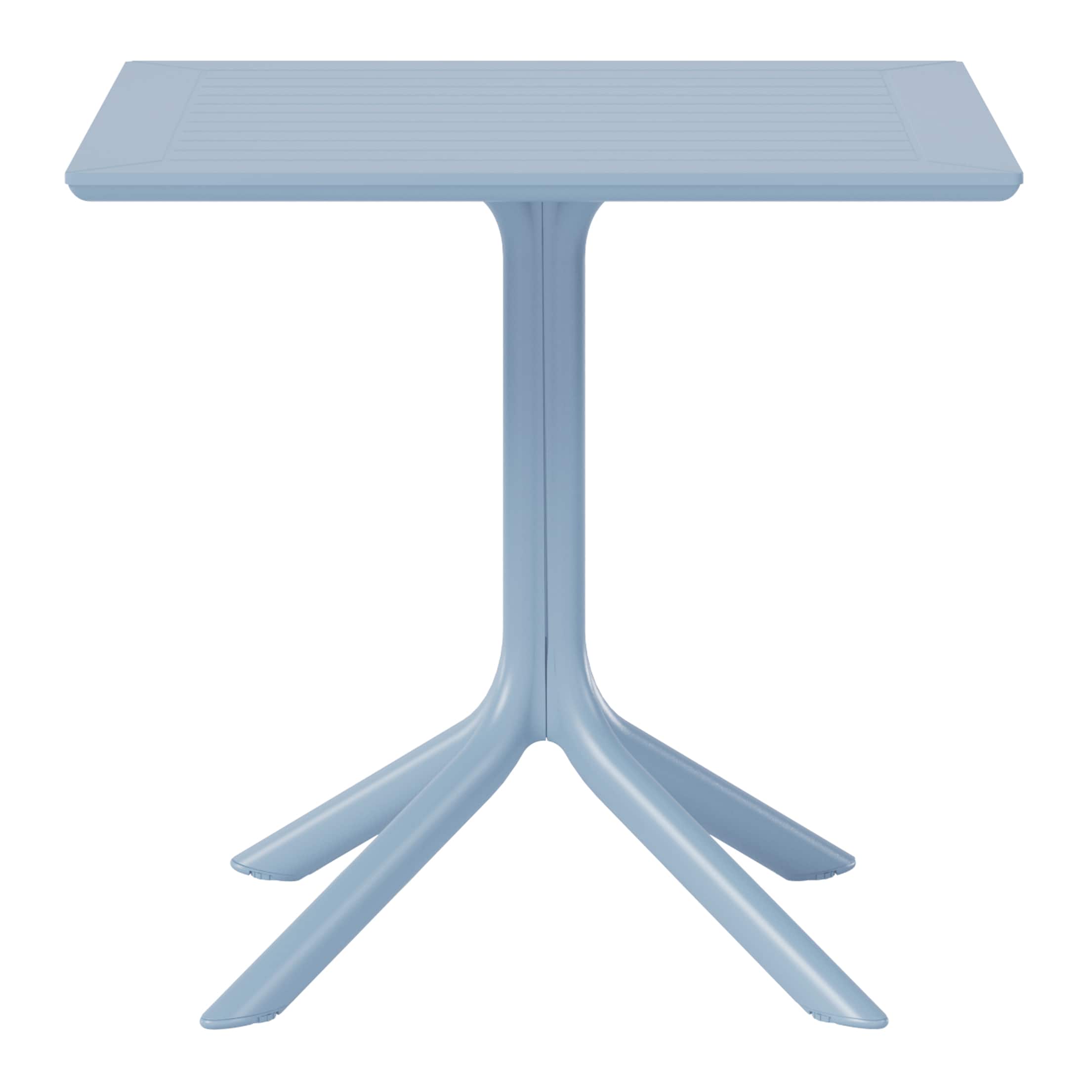 "WestinTrends - Playa 31.5"" Square Outdoor Plastic Resin Patio Dining Table for 4 - French Blue" price history on PriceWatchPro