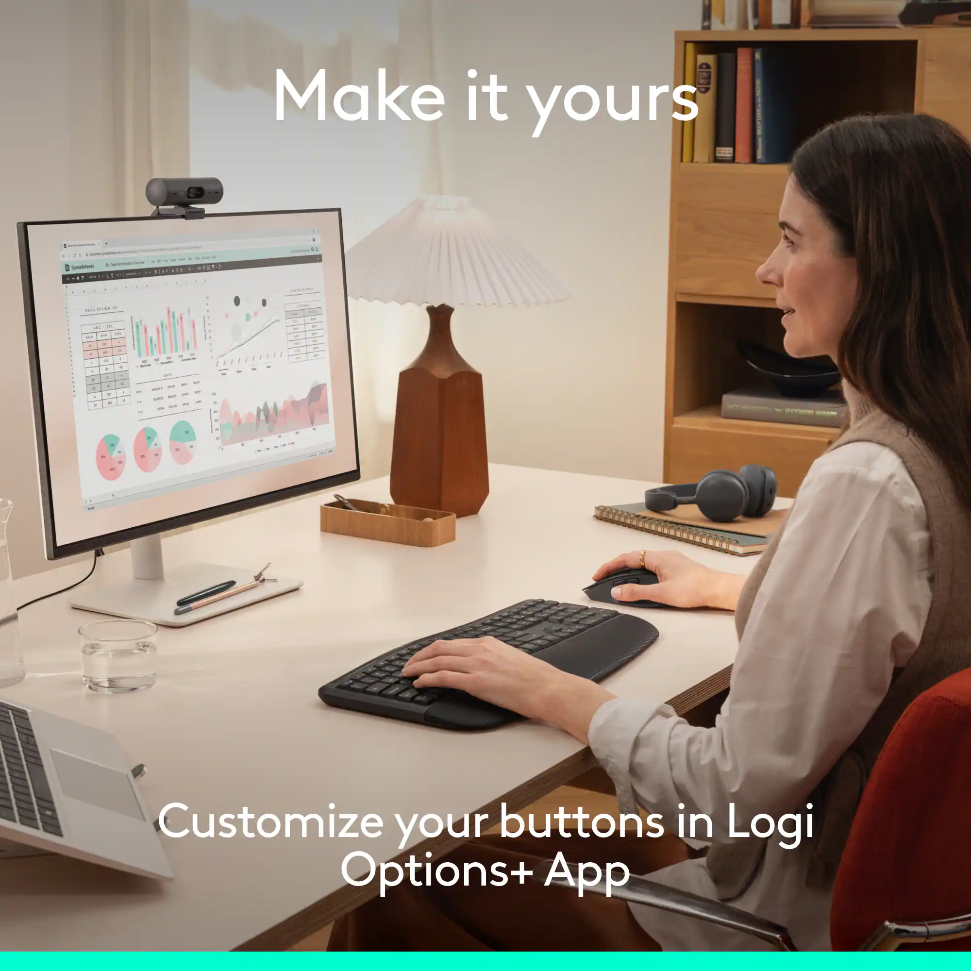 Make it yours

Customize your buttons in Logi Options+ App