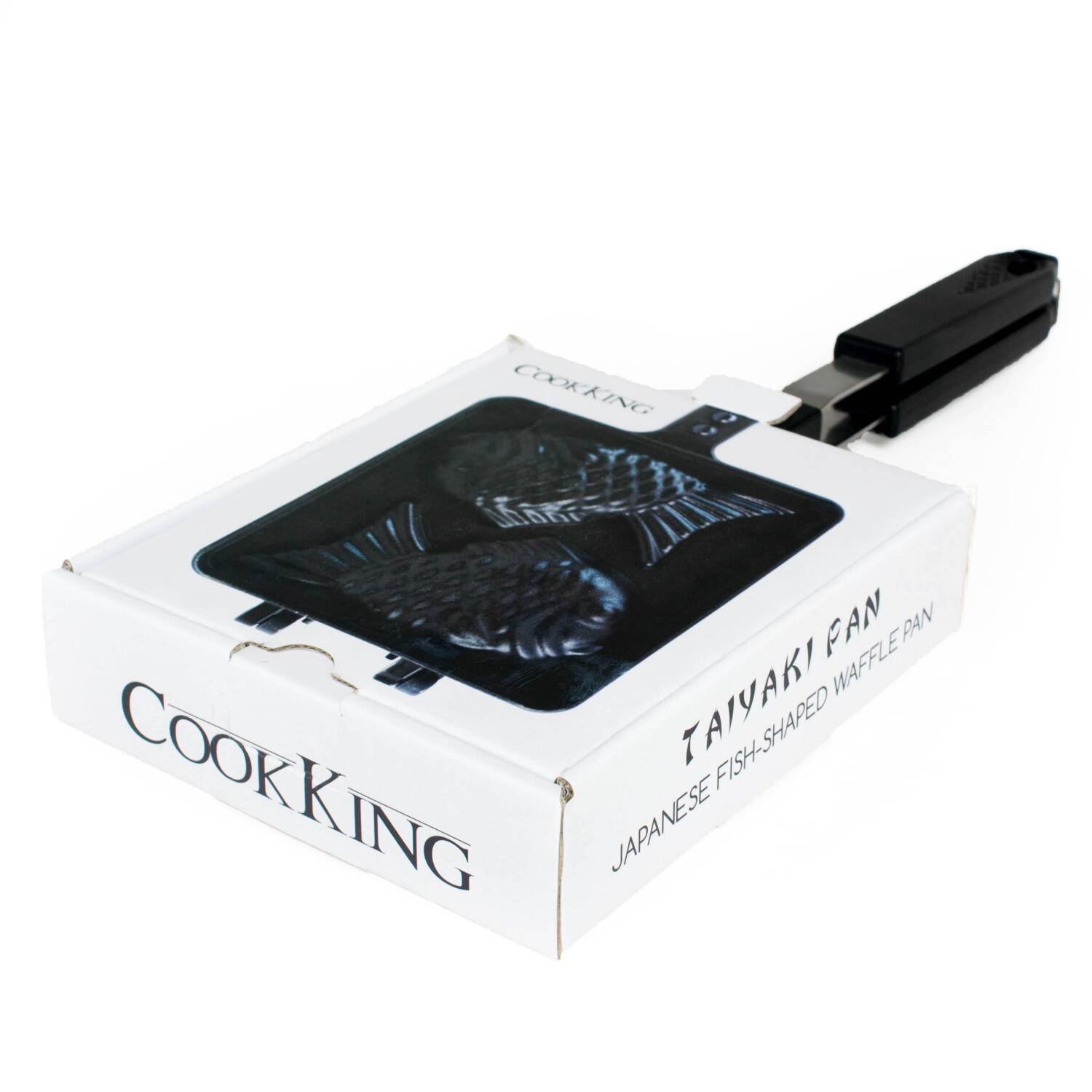 COOKKING  
TAIYAKI FAN  
JAPANESE FISH-SHAPED WAFFLE PAN