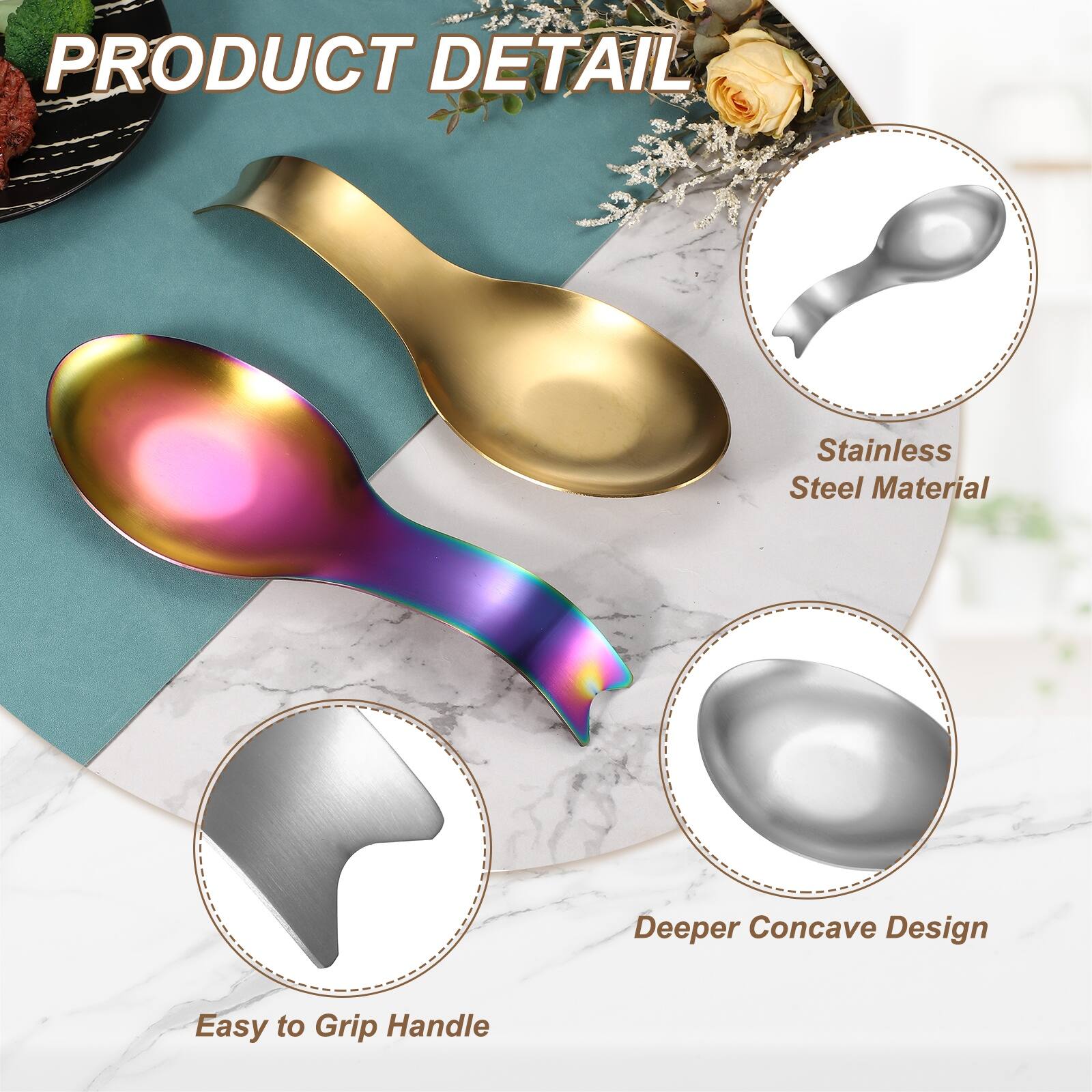 PRODUCT DETAIL

- Stainless Steel Material
- Deeper Concave Design
- Easy to Grip Handle