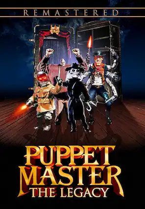 Front. Puppet Master The Legacy - DVD.