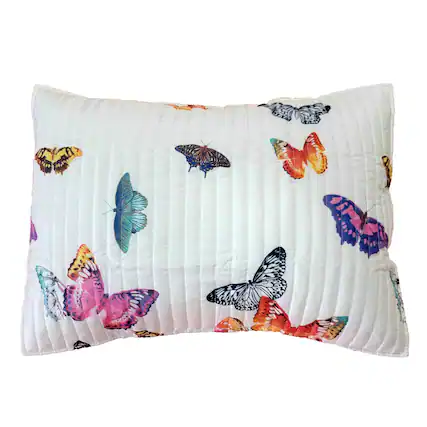 Front. BreeBe - Mariposa Sham Standard - Multi.