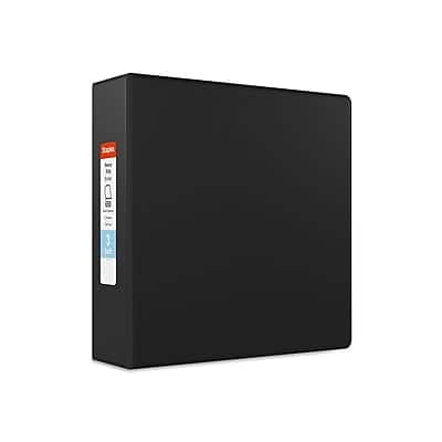 "Staples - Heavy Duty 3"" 3-Ring Non-View Binder, D-Ring - Black" price history on PriceWatchPro