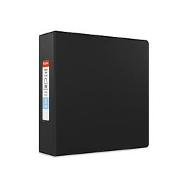 Staples - Heavy Duty 3" 3-Ring Non-View Binder, D-Ring - Black
