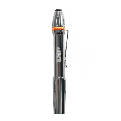 Front. HQRP - 365 nm UV Blacklight 3 W LED Pen Flashlight for Scorpion Detection, Pet Urine Stains, Minerals.