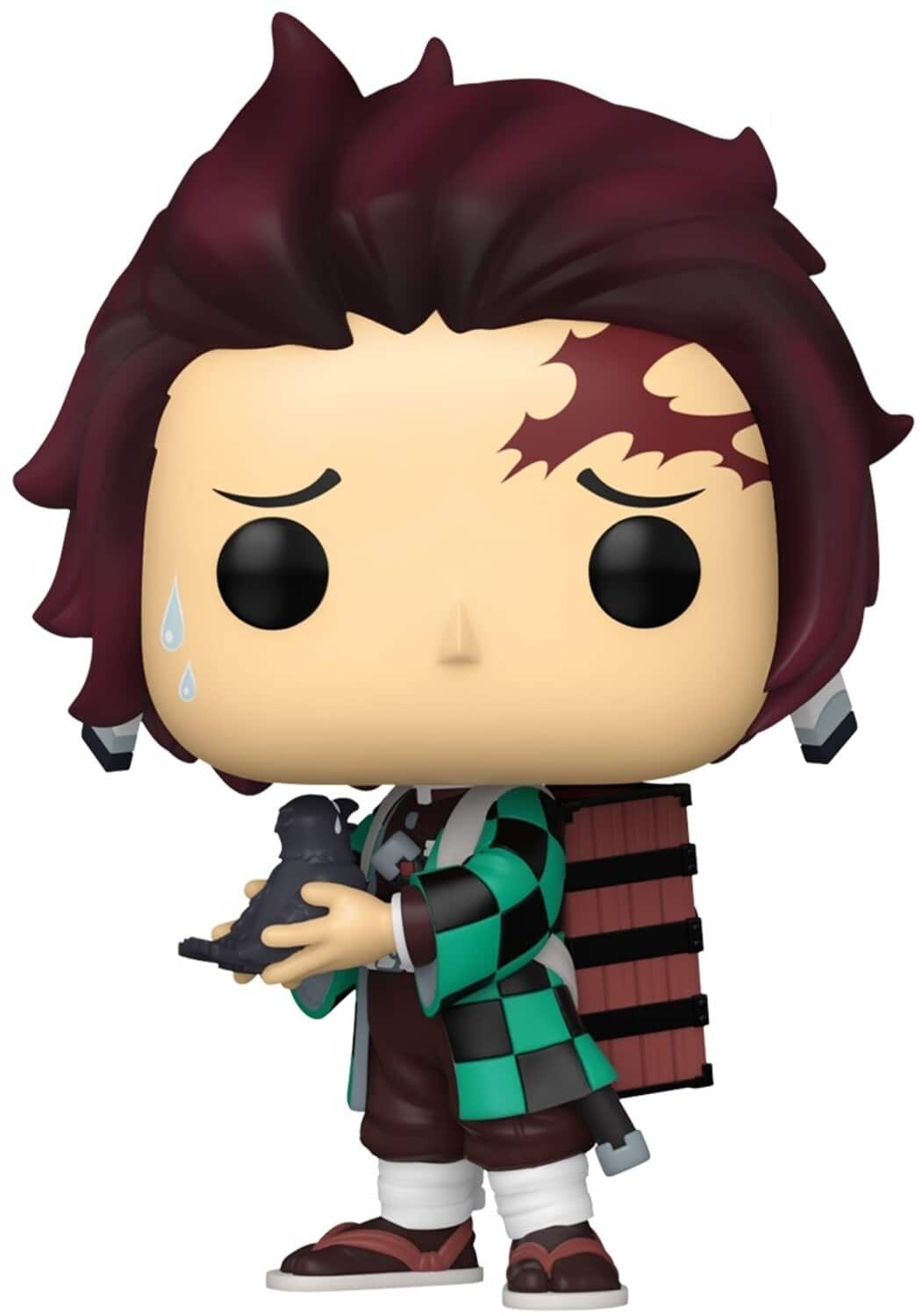 Funko - POP! Anime: Demon Slayer - Tanjiro Kamado with Crow - COLLECTIBLES - Multicolor