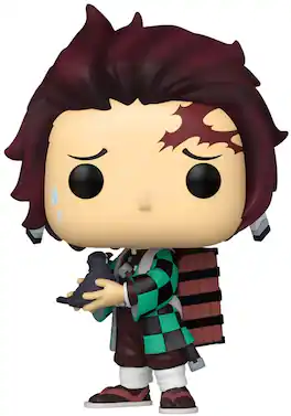 Funko - POP! Anime: Demon Slayer - Tanjiro Kamado with Crow - COLLECTIBLES - Multicolor