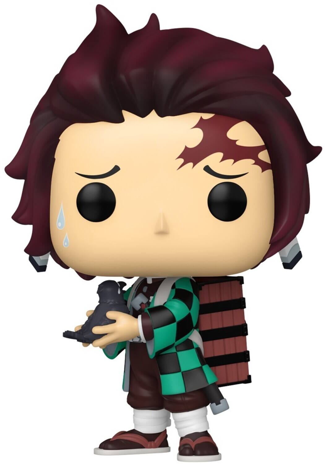Funko POP! Anime: Demon Slayer - Tanjiro Kamado with Crow - COLLECTIBLES