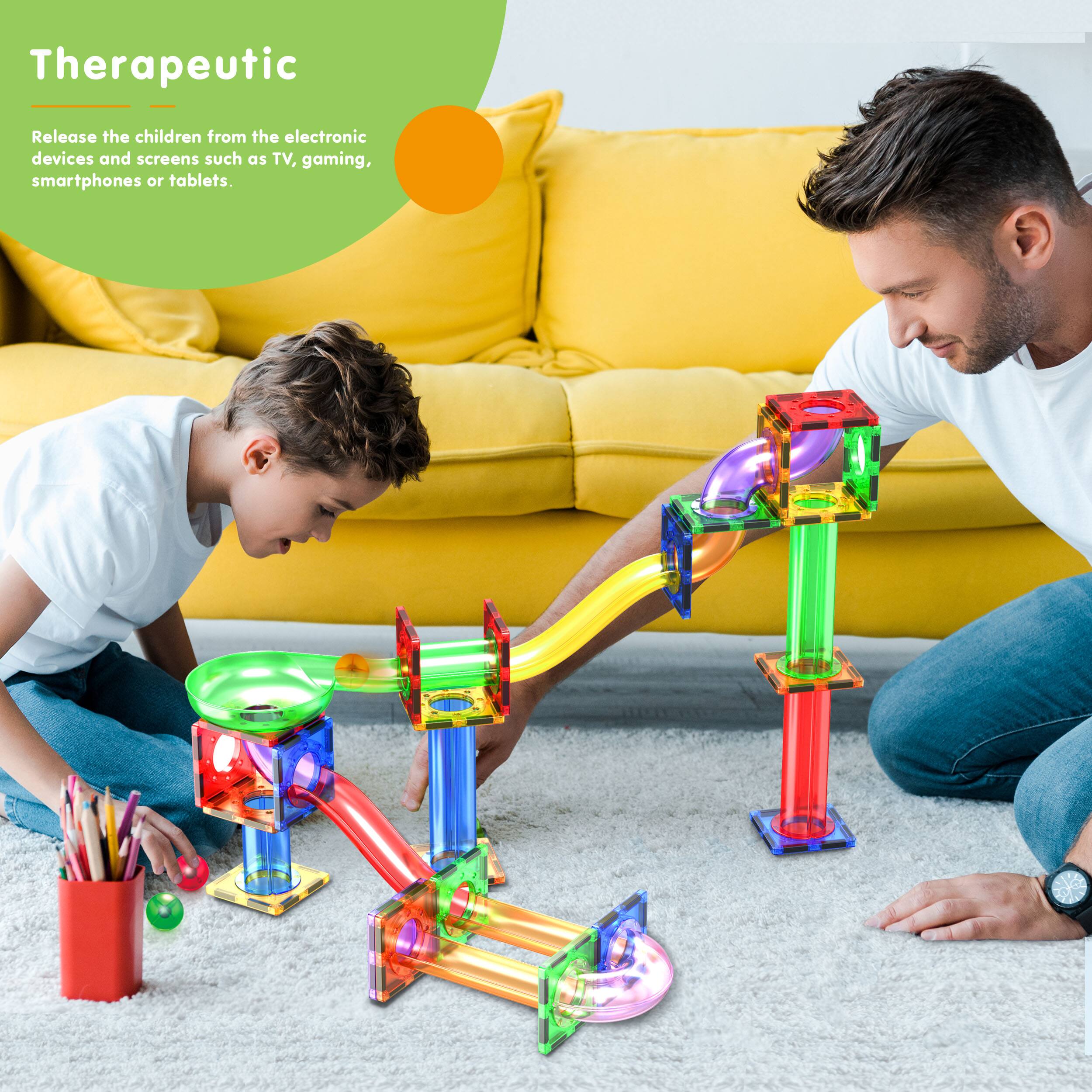 Therapeutic

Release the children from the electronic devices and screens such as TV, gaming, smartphones or tablets.