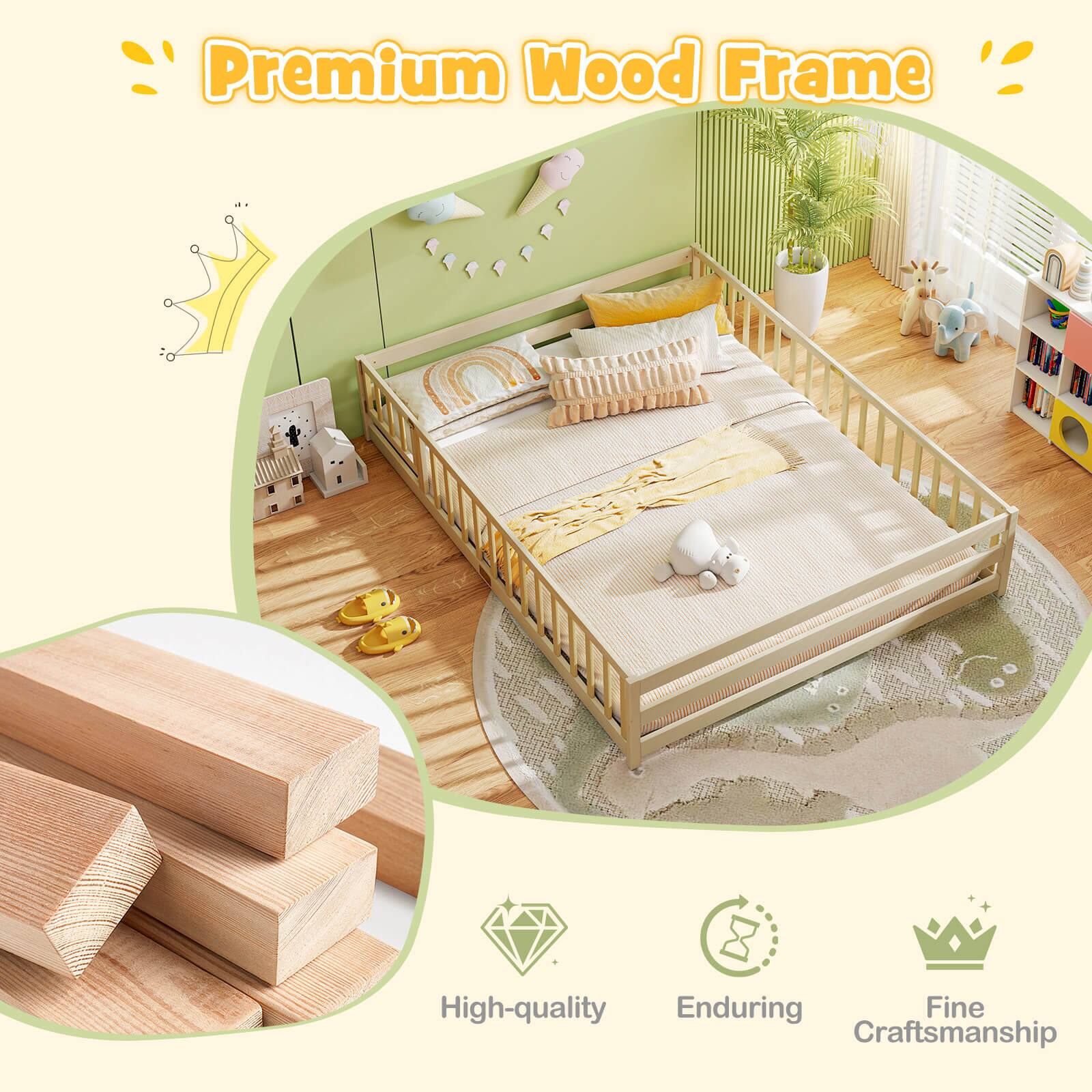 Premium Wood Frame

High-quality  
Enduring  
Fine Craftsmanship