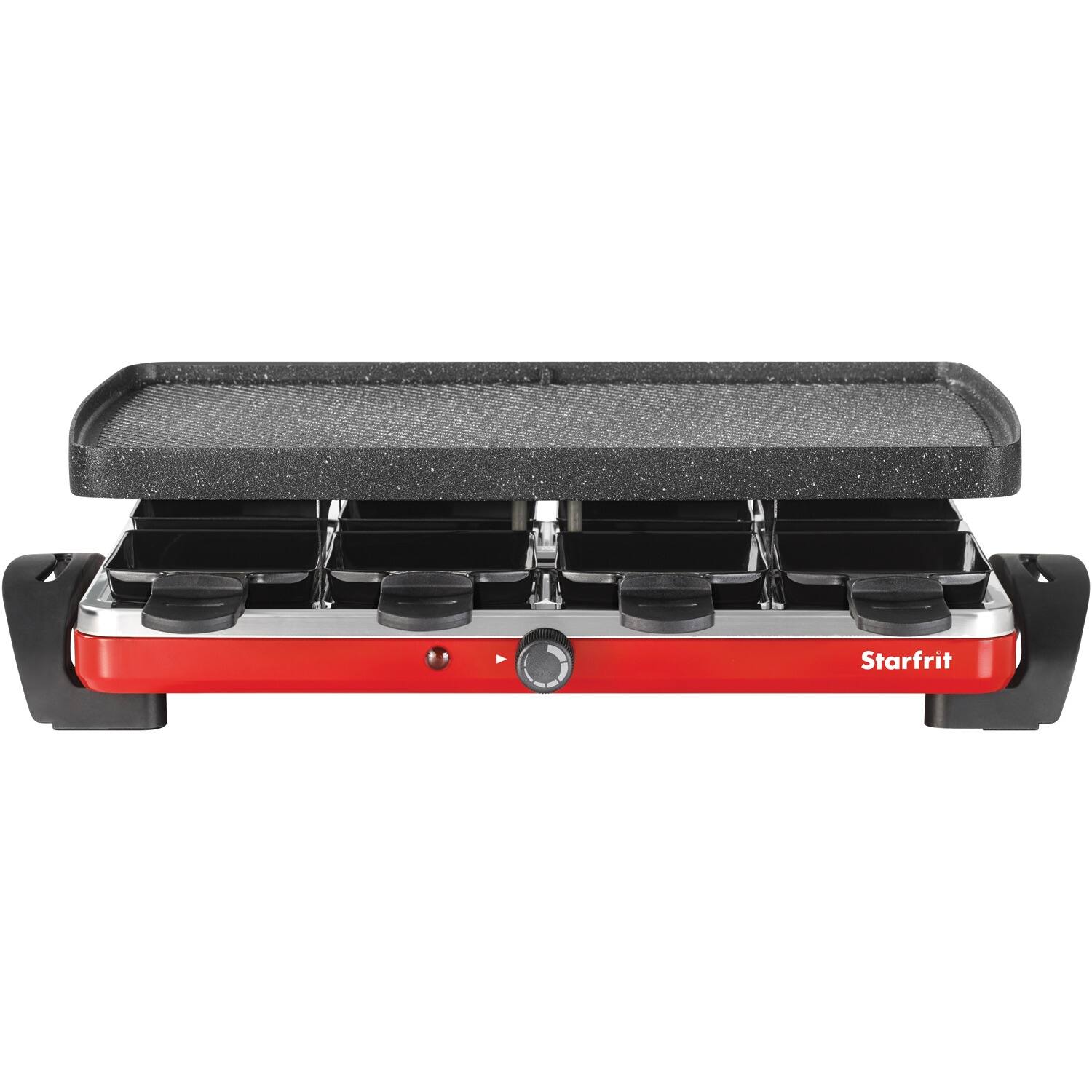 Alt View 5. THE ROCK by Starfrit - The Rock By Starfrit 024403-002-0000 Raclette/party Grill Set, Black - black.