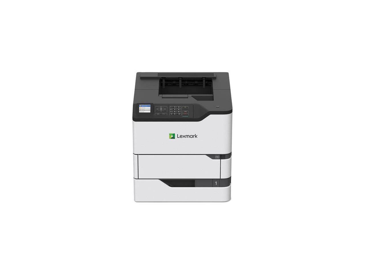 Alt View 2. Lexmark - Lexmark MS821dn Single Function Monochrome Duplex Laser Printer - false.