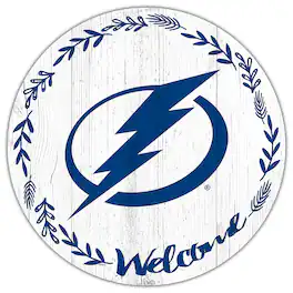 Fan Creations - Tampa Bay Lightning 12" Welcome Circle Sign - Multicolor