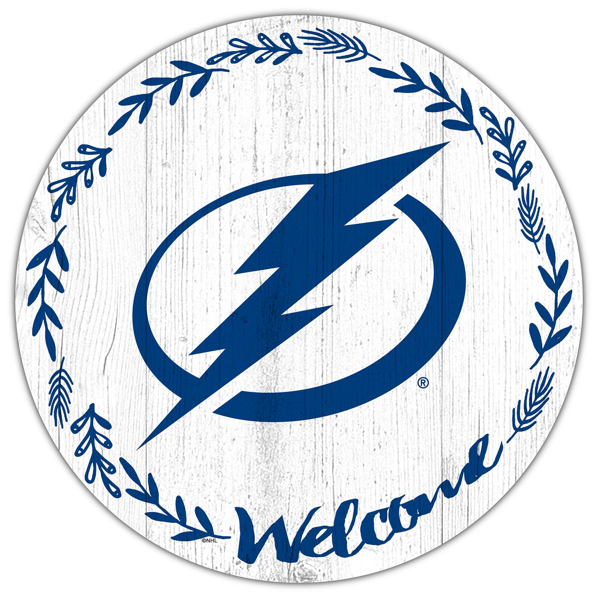 Tampa Bay Lightning 12" Welcome Circle Sign