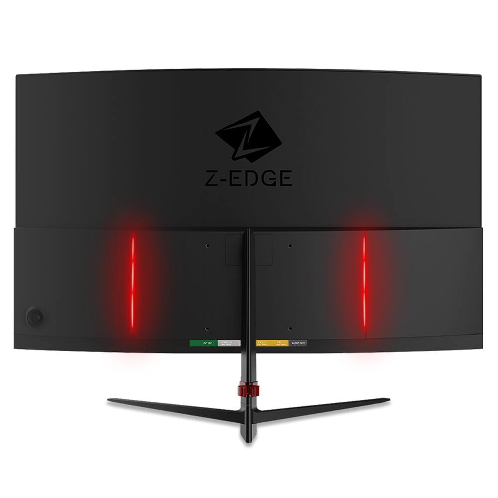 Alt View 1. Z-Edge - 27 inch 1080P Full HD 1920 x 1080 280 Hz 1 ms Curved Gaming Monitor, HDMI x 2, DP x 2 - Black.