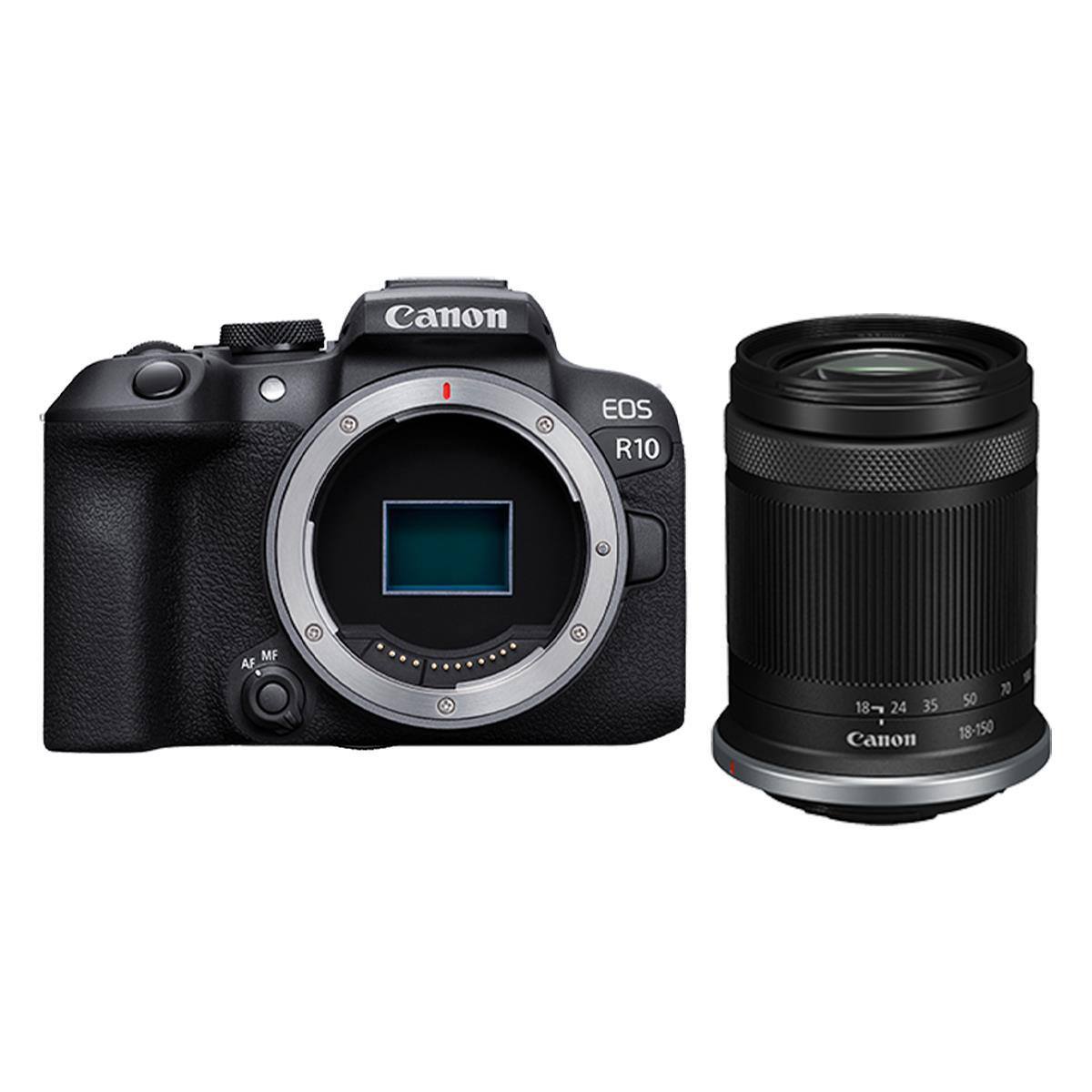 Canon EOS R10 MF AF 70 35 50 18 24 Canon 18-150