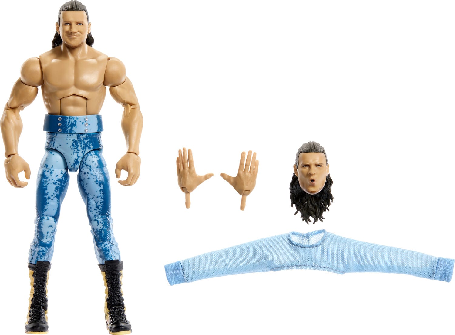 Photos - Action Figures / Transformers Mattel  Collectible - WWE Elite Collection 6" Kit Wilson Action Figure - COLLECTIBLES - Multicolor 194735199730 