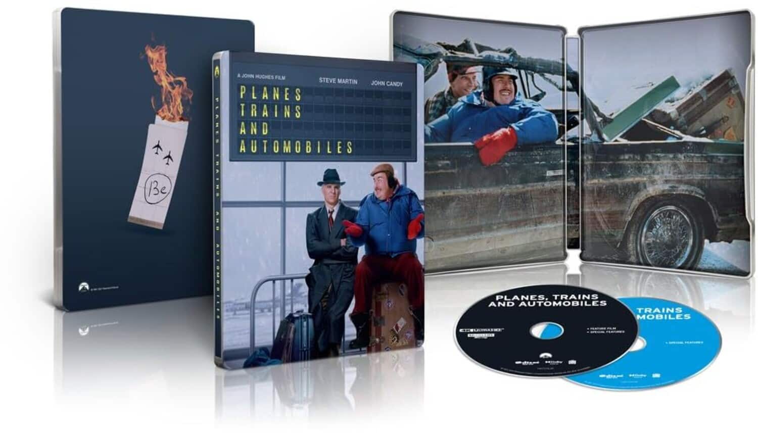 Planes, Trains, and Automobiles (Steelbook) 4K Blu-Ray [4K Ultra HD  Blu-ray]