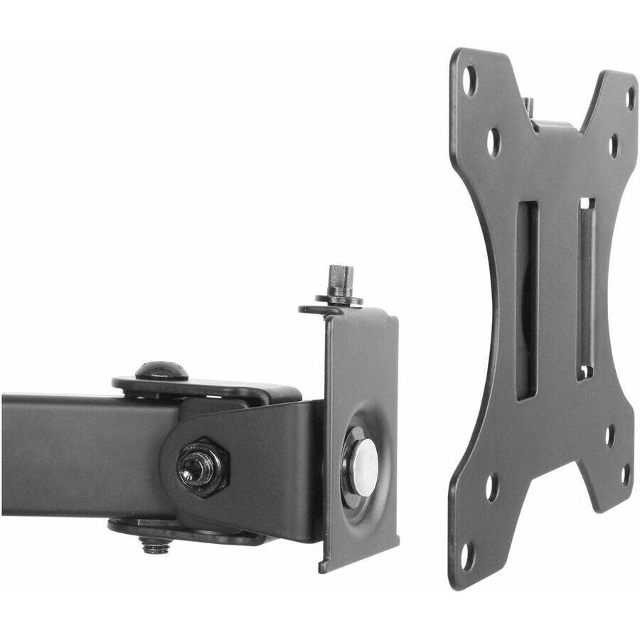 Alt View 1. Manhattan - Desk Mount for TV & Monitors (Full Motion), For screens 13" to 27" , Clamp fitting to desk, VESA compatability: 75x75mm - Black.