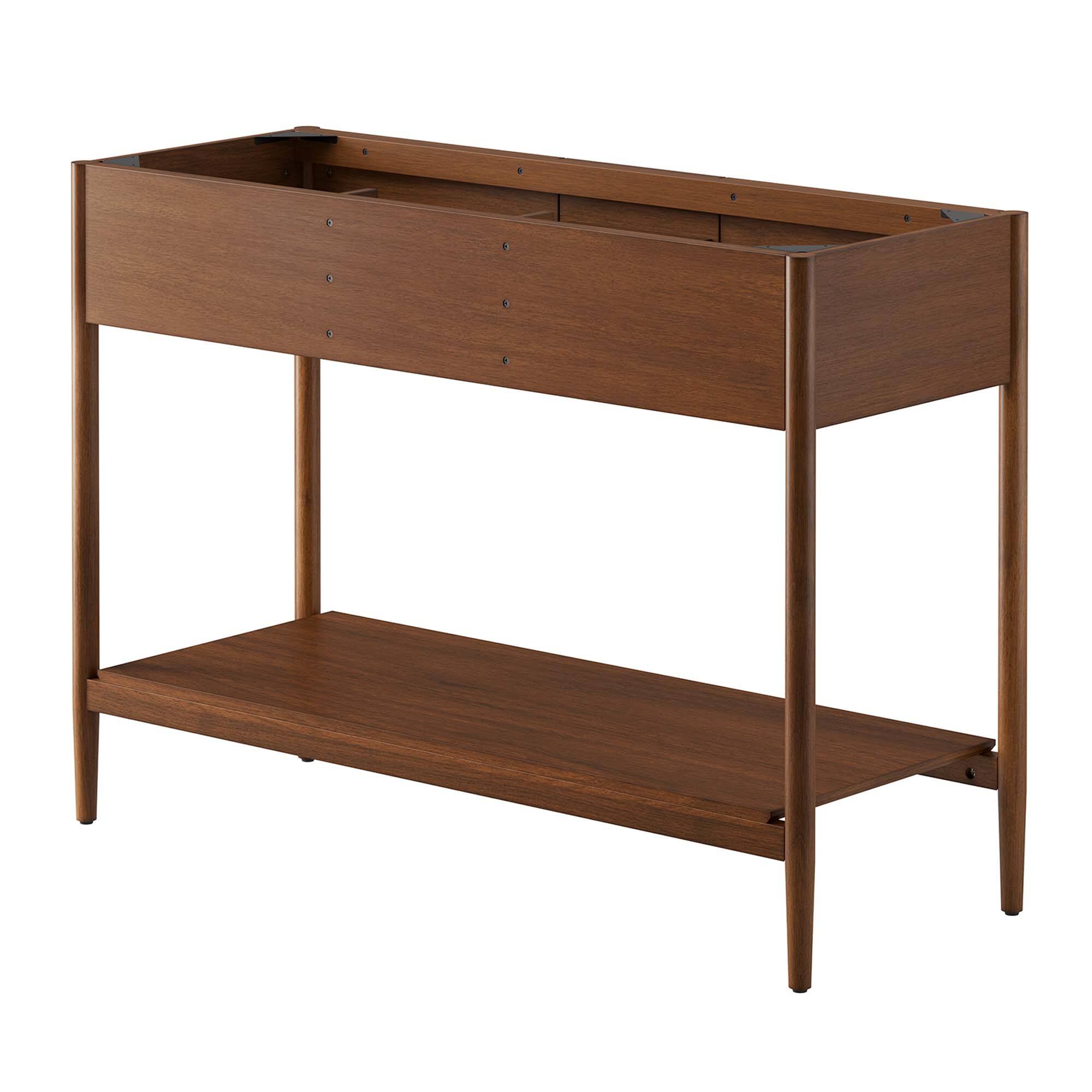 Alt View 2. Modway - Zaire Bathroom Cabinet Basin Not Included by Modway - Walnut.