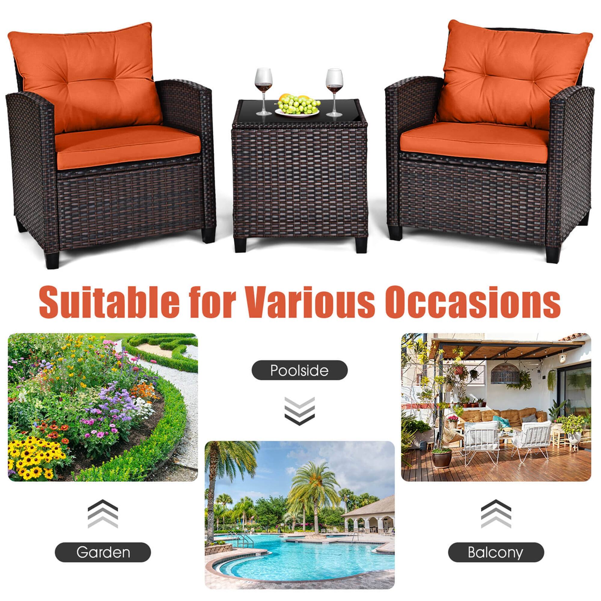 Suitable for Various Occasions: Poolside, Garden, Balcony