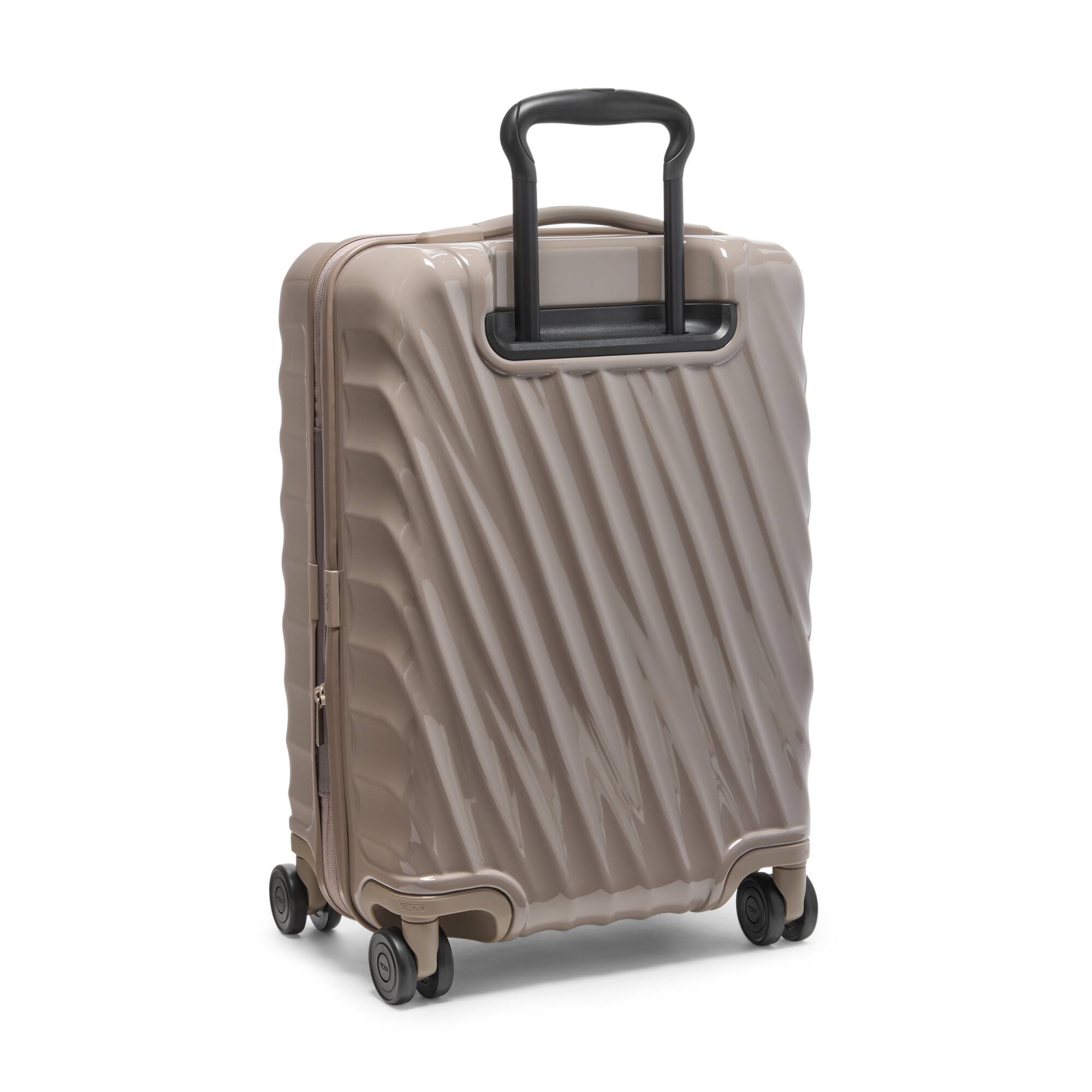 Back. TUMI - 19 Degree International 22" Expandable 4-Wheeled Carry On Suitcase - Moon Rock.