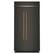 Alt View 7. KitchenAid - 25.5 Cu. Ft. Built-In Side-by-Side Refrigerator with Platinum Interior - Black Ore.