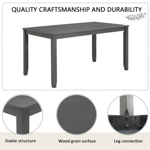 QUALITY CRAFTSMANSHIP AND DURABILITY

Stable structure
Wood grain surface
Leg connection