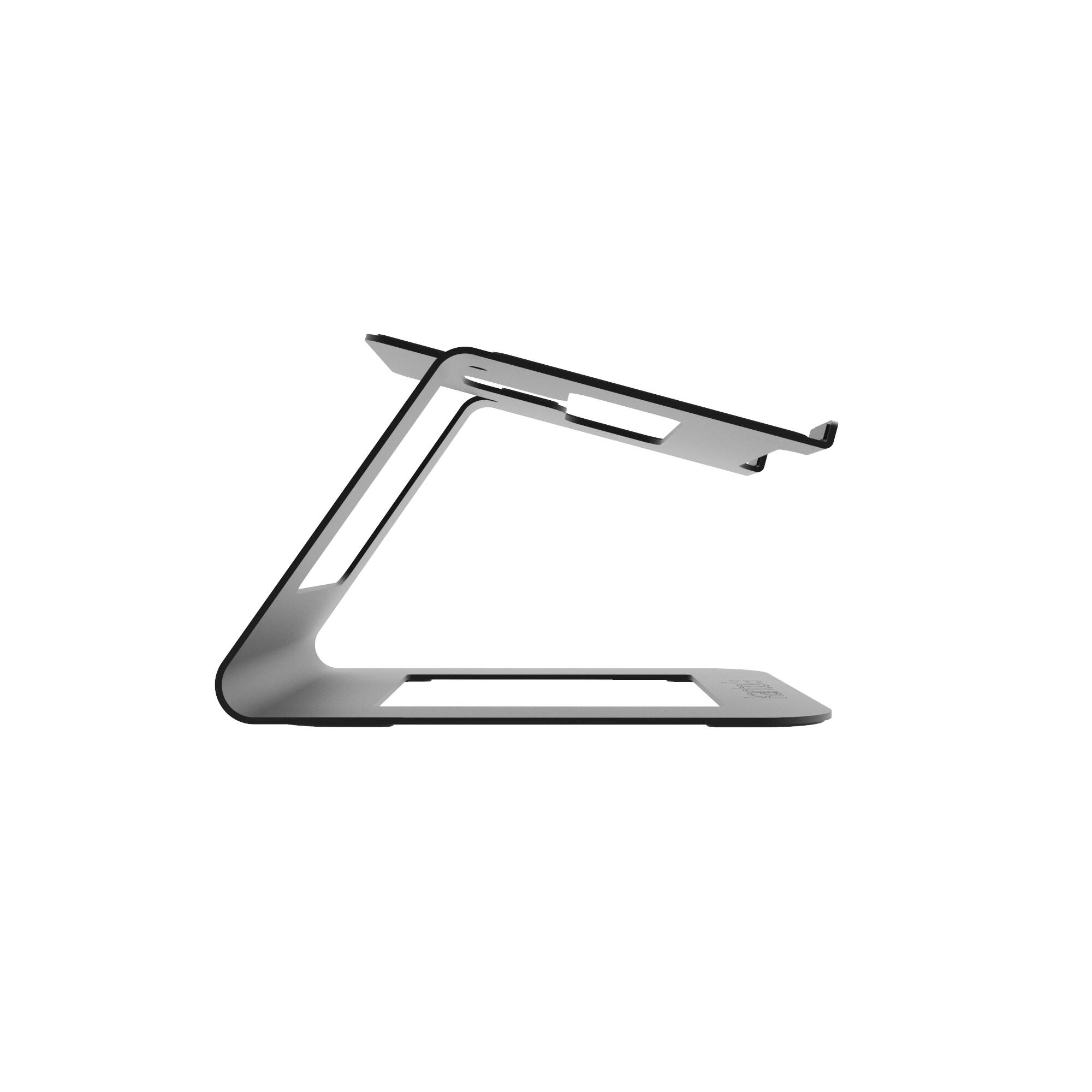 Alt View 2. Kanto - Kanto LE1 Ergonomic Universal Laptop Riser Stand for 11" - 16" Laptops - Black.