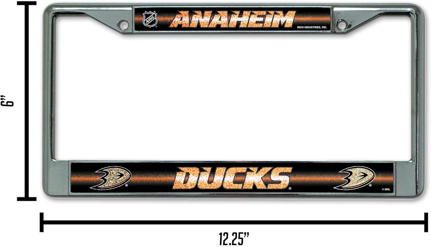 6" | NHL AE RICO INDUSTRIES, INC. CUCKS 3 C NHL 12.25"