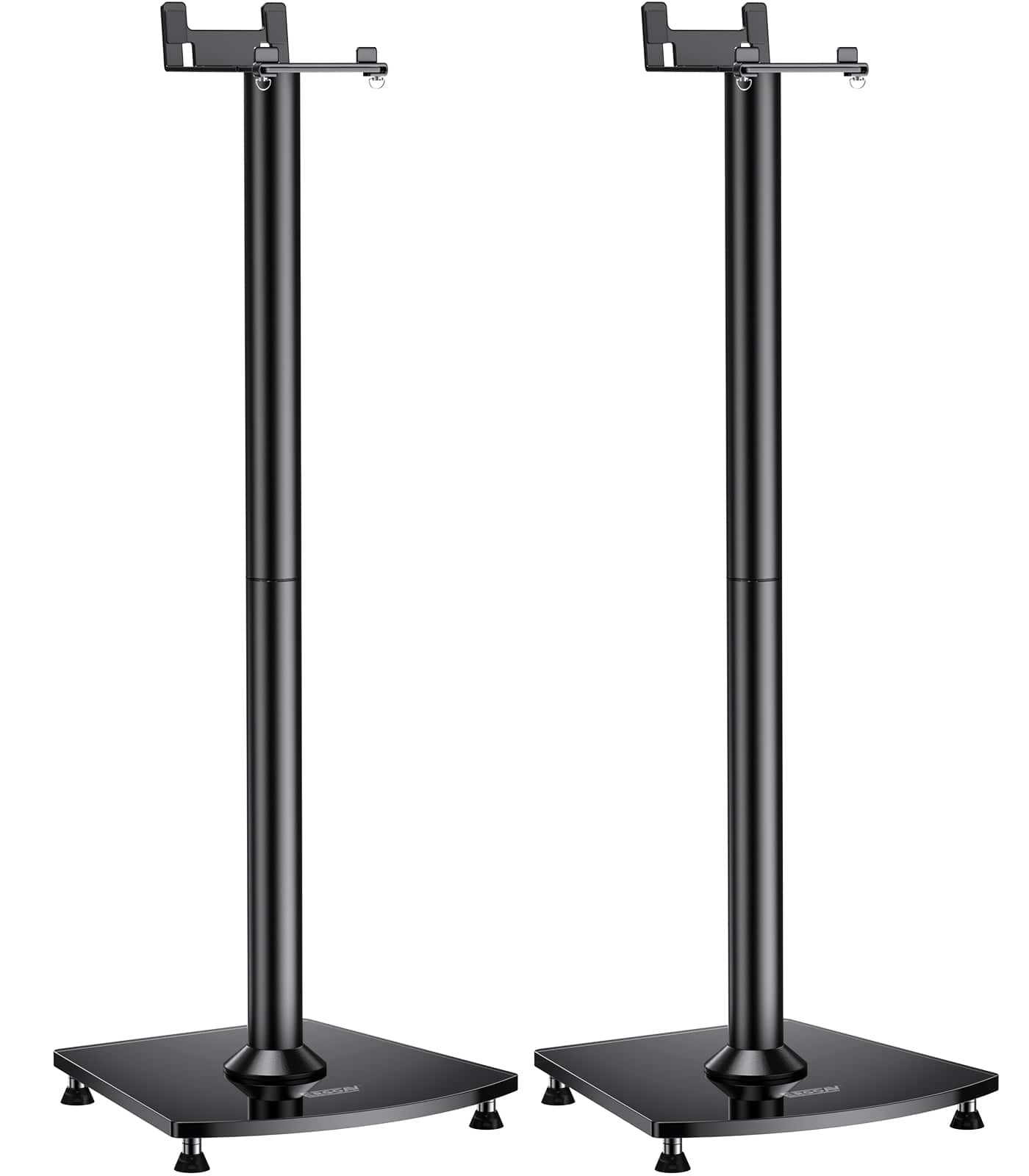 ErgoAV - Sonos Speaker Stands - Fixed Height - Black