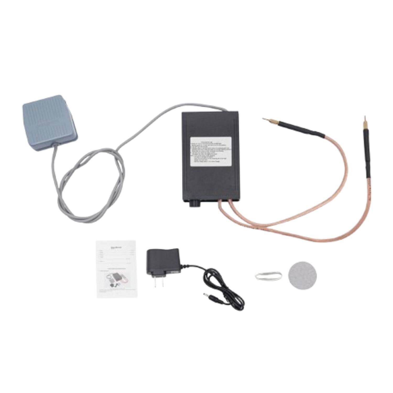 Front. Home Collection - 8000W Rechargeable Battery Spot Welder – 9 Adjustable Power Gears, Portable Handheld Welding Machine.