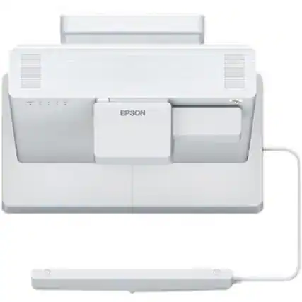 Front. Epson - Epson BrightLink 1485Fi Ultra Short Throw LCD Projector - 16:9 - White - 1920 x 1080 - Front, Ceiling - 1080p - 20000 - 1.07 Billion Colors (30-bit).