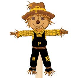 Fan Creations - Pittsburgh Pirates 12" Scarecrow Yard Stake - Multicolor
