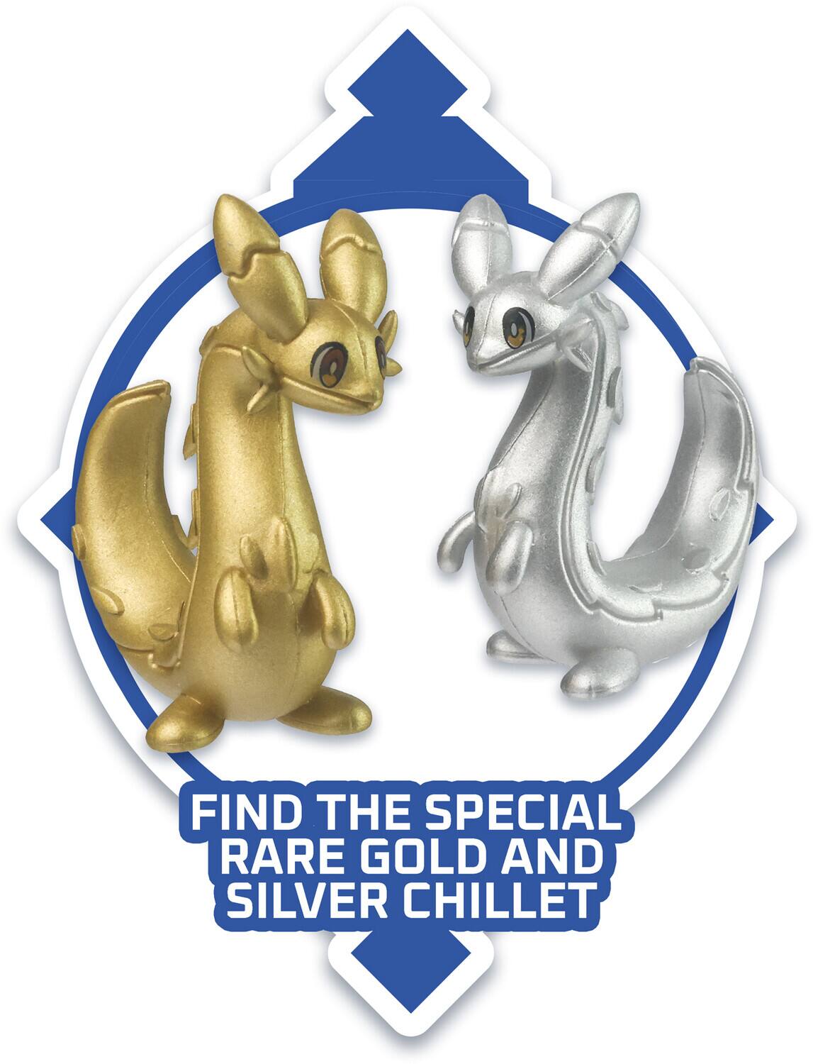FIND THE SPECIAL RARE GOLD AND SILVER CHILLET