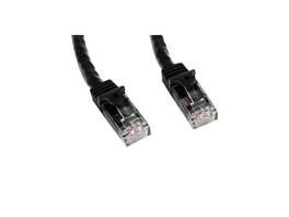 StarTech.com - N6PATCH100BK 99.97 ft. (30.48 m) Cat 6 Black Snagless UTP Patch Cable - ETL Verified