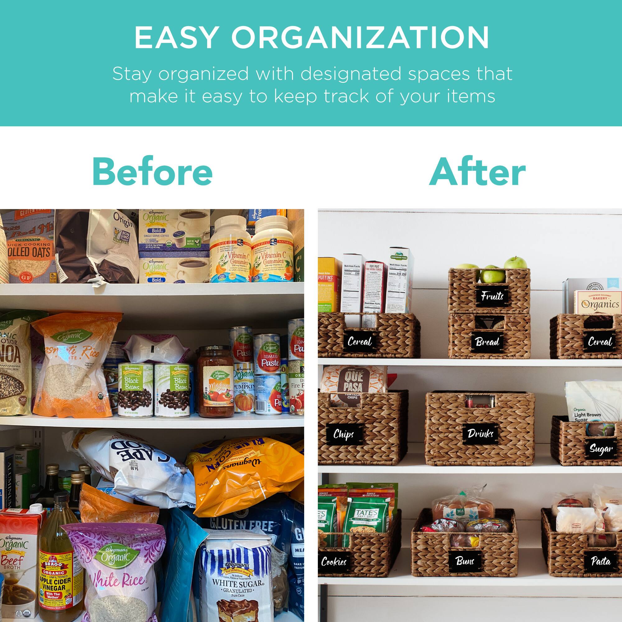 EASY ORGANIZATION  
Stay organized with designated spaces that make it easy to keep track of your items

Before  
- Rolled Oats  
- Organic  
- Vitamin C  
- Organic Rice  
- Organic  
- Organic  
- Organic  
- Organic  
- Organic  
- Organic  
- Organic  
- Organic  
- Organic  
- Organic  
- Organic  
- Organic  
- Organic  
- Organic  
- Organic  
- Organic  
- Organic  
- Organic  
- Organic  
- Organic  
- Organic  
- Organic  
- Organic  
- Organic  
- Organic  
- Organic  
- Organic  
- Organic  
- Organic  
- Organic  
- Organic  
- Organic  
- Organic  
- Organic  
- Organic  
- Organic  
- Organic  
- Organic  
- Organic  
- Organic  
- Organic  
- Organic  
- Organic  
- Organic  
- Organic  
- Organic  
- Organic  
- Organic  
- Organic  
- Organic  
- Organic  
- Organic  
- Organic  
- Organic  
- Organic  
- Organic  
- Organic  
- Organic  
- Organic  
- Organic  
- Organic  
- Organic  
- Organic  
- Organic  
- Organic  
- Organic  
- Organic  
- Organic  
- Organic  
- Organic  
- Organic  
- Organic  

