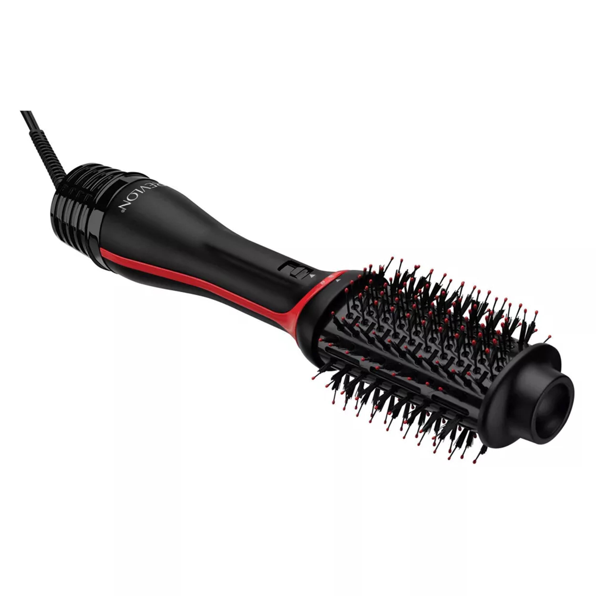 Left. Revlon - Revlon Oval One Step Volumizer Plus Hair Dryer - Black.
