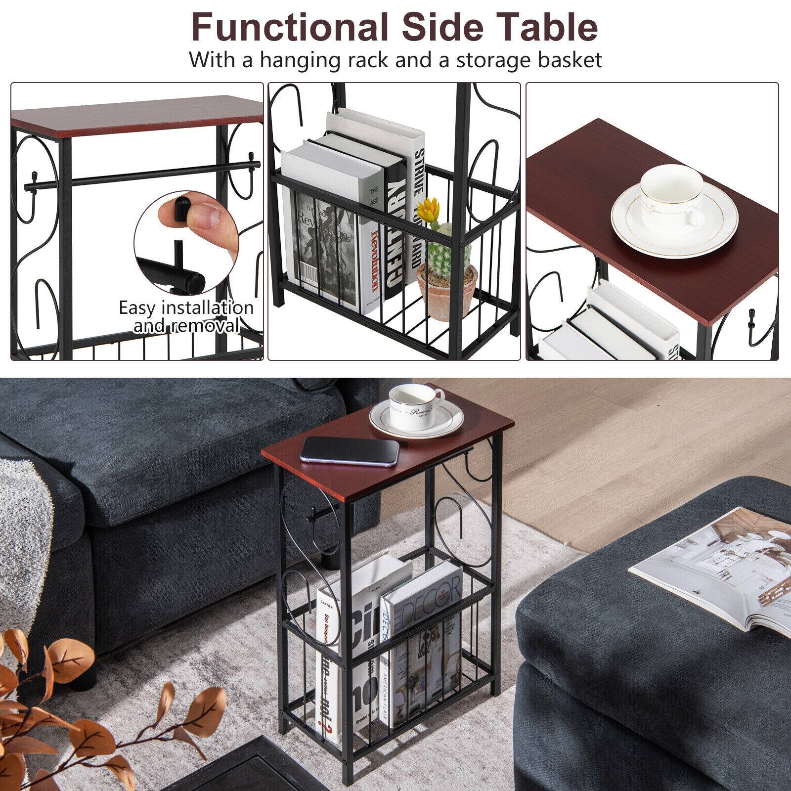 Functional Side Table
With a hanging rack and a storage basket
Easy installation and removal
Revoltion STRIVE ARD 1
Cil DICE EDECOR 1 EA