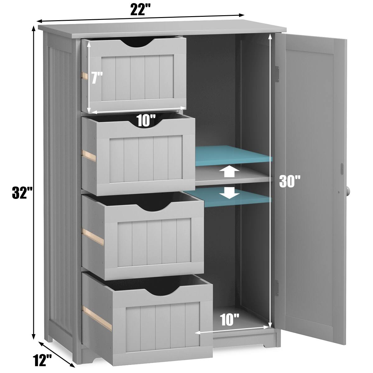 22"  
32"  
12"  
7"  
10"  
30"  
10"