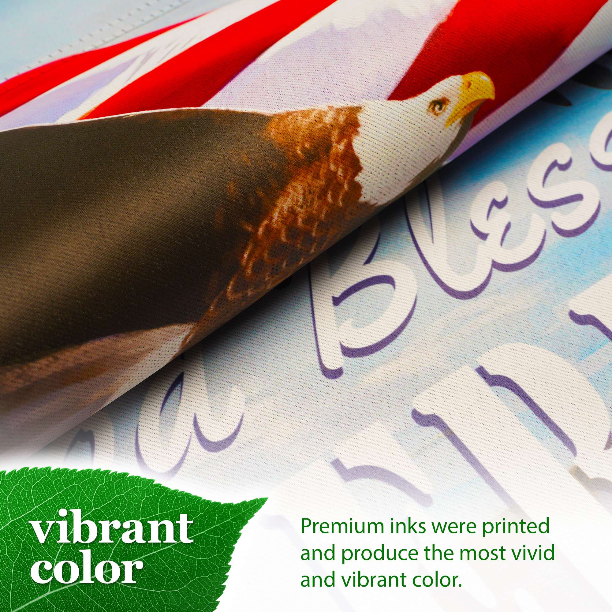 Premium inks were printed and produce the most vivid and vibrant color.