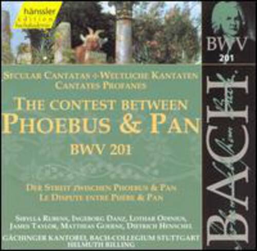 Helmuth Rilling - Secular Cantatas BWV 201   - COMPACT DISCS [CD] price history on PriceWatchPro