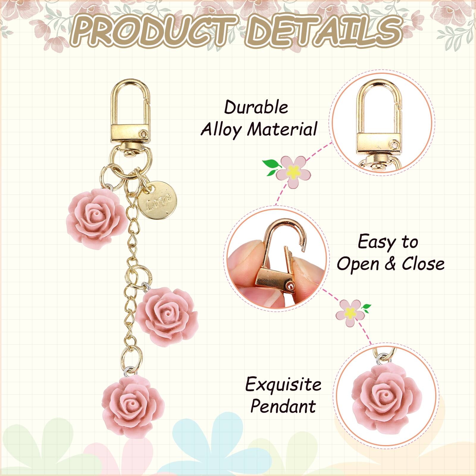 PRODUCT DETAILS

- Durable Alloy Material
- Easy to Open & Close
- Exquisite Pendant