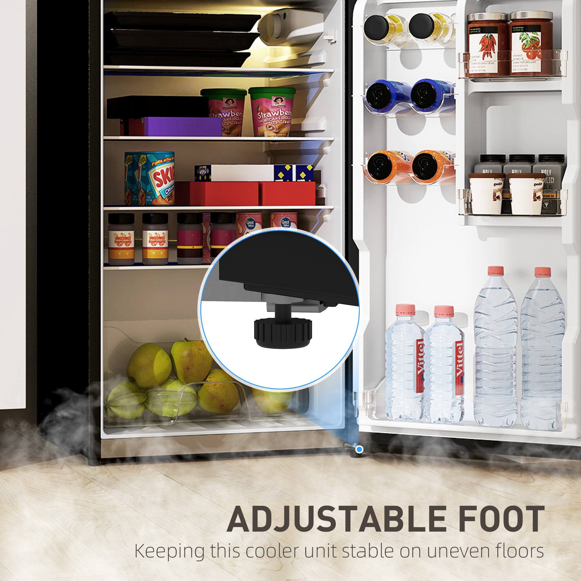 ADJUSTABLE FOOT  
Keeping this cooler unit stable on uneven floors