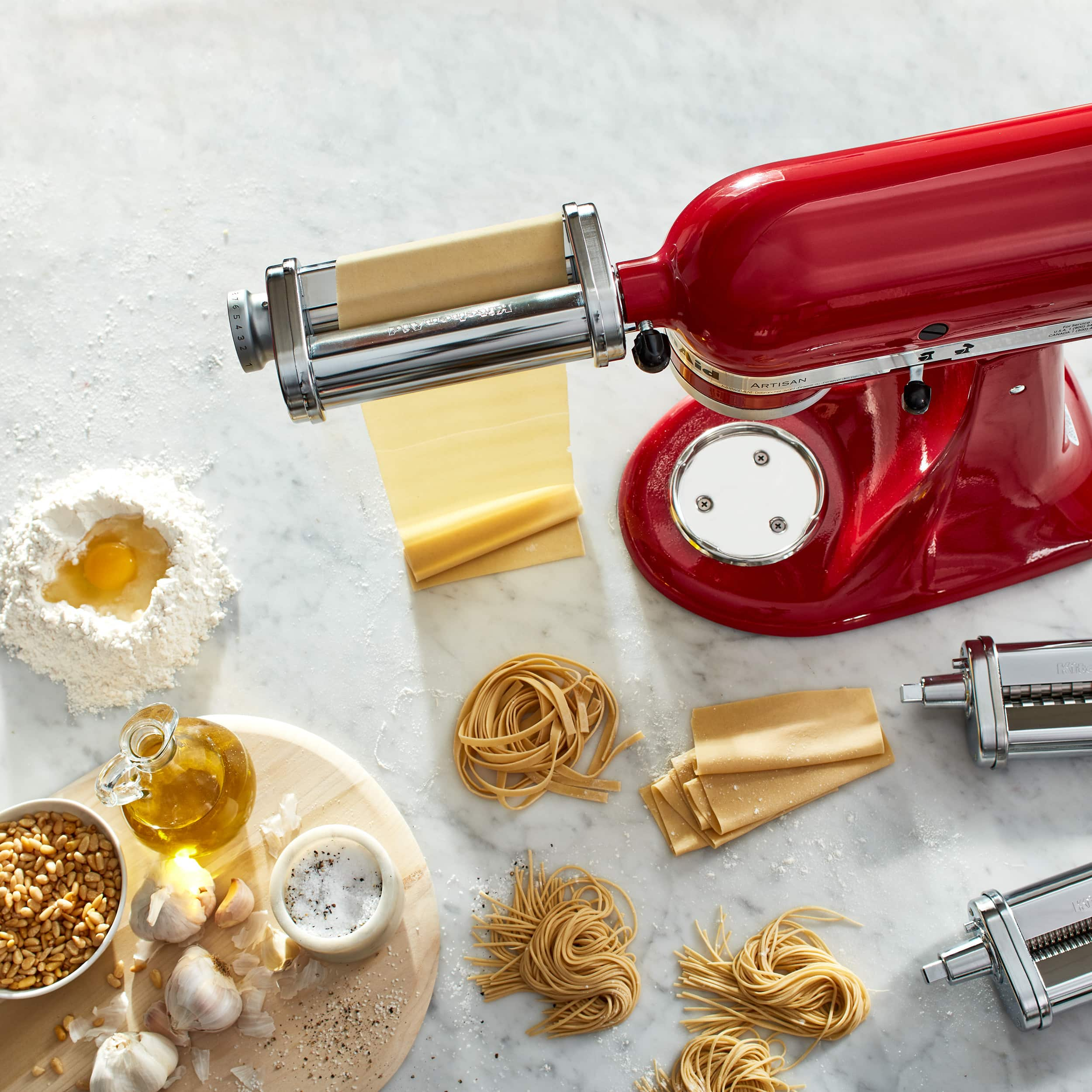 KitchenAid 3-Piece Pasta Roller & offers Cutter Set